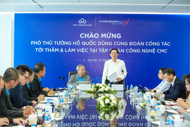Phó Thủ tướng Hồ Quốc Dũng đề nghị CMC tiếp tục phát huy mô hình liên kết Nhà nước – nhà trường – doanh nghiệp - Ảnh 1.