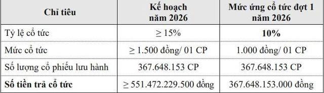 Đường Quảng Ngãi sắp chi hơn 367 tỷ đồng tạm ứng cổ tức - Ảnh 1.