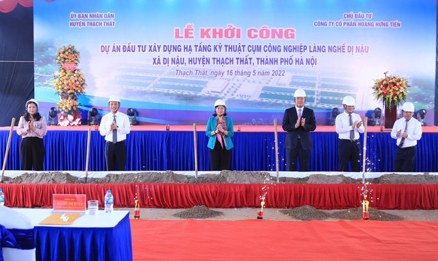 Hoàng Hưng Tiến được sử dụng 16,3 ha đất làm Cụm công nghiệp làng nghề Chàng Sơn – Giai đoạn 2 - Ảnh 1.