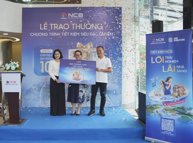 Hai căn hộ 10 tỷ đã có chủ, biệt thự 25 tỷ vẫn chờ khách hàng gửi tiết kiệm siêu đặc quyền tại NCB - Ảnh 1.