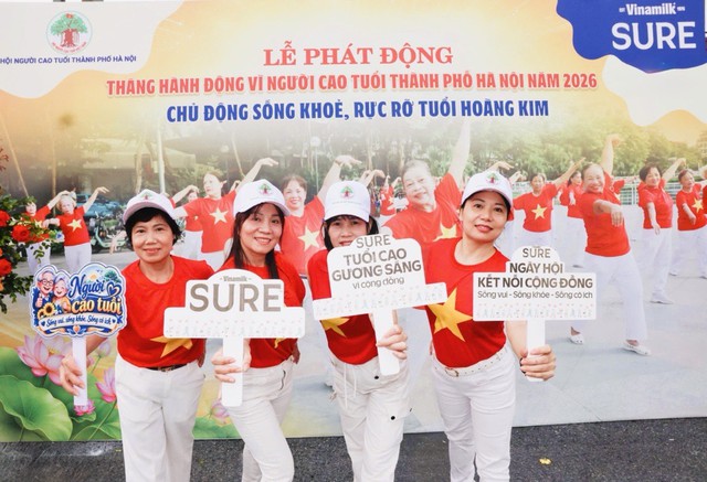 Vinamilk Sure đồng hành cùng người cao tuổi chủ động sống khỏe - Ảnh 5.