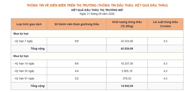 Ngân hàng Nhà nước cấp tập bơm thanh khoản cho hệ thống ngân hàng - Ảnh 1.