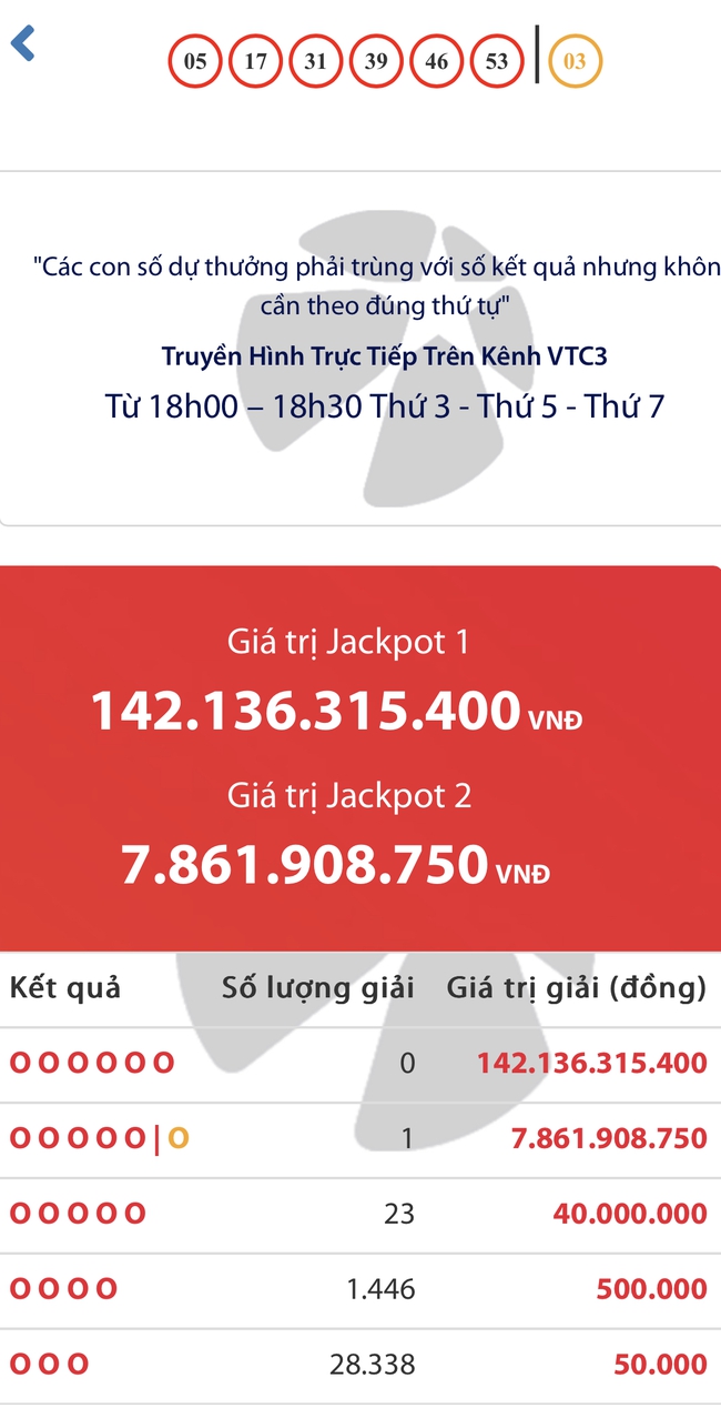 Kết quả xổ số Vietlott ngày 24/10/2024: Tìm chủ nhân giải Jackpot loại hình Power 6/55- Ảnh 2.