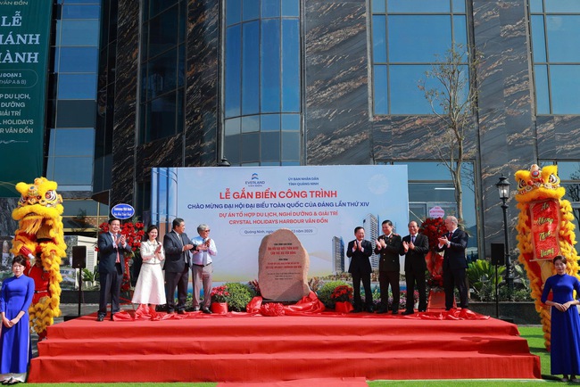 Khánh thành Tòa tháp A-B Dự án Tổ hợp du lịch, nghỉ dưỡng và giải trí Crystal Holidays Harbour Vân Đồn- Ảnh 3.