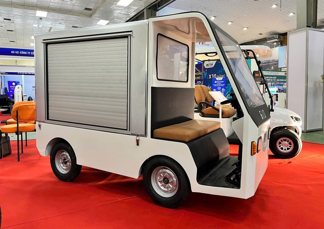 Đây là mẫu xe tải điện mini do người Việt tự thiết kế: Nội địa hoá 70%, giá dự kiến 35 triệu đồng - Ảnh 1.