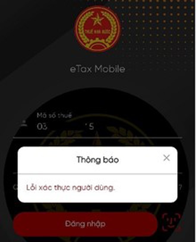 4 lỗi người nộp thuế thường gặp trên Etax Mobile: Thuế Hà Nội hướng dẫn xử lý- Ảnh 1.