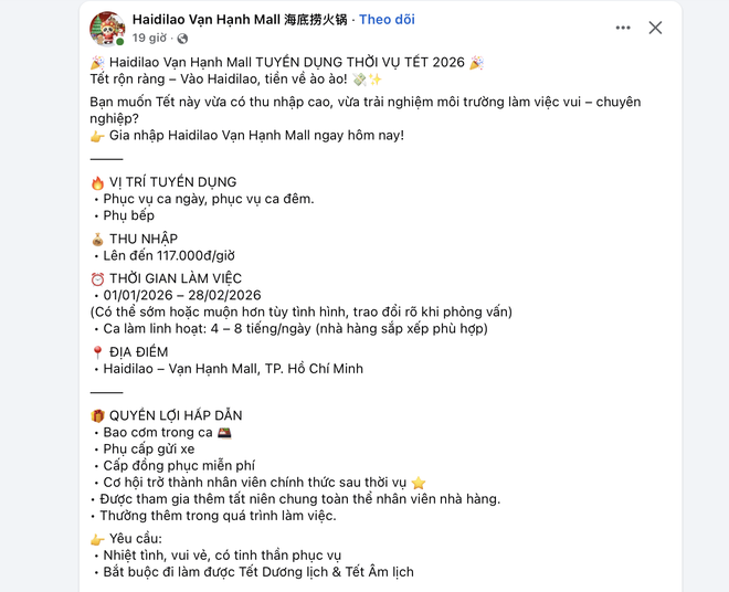 Việc làm thời vụ Tết vào cao điểm, thu nhập có thể đạt hơn 30 triệu đồng/tháng- Ảnh 6.