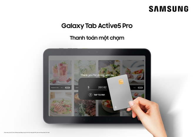 Bộ đôi Galaxy Xcover7 Pro và Galaxy Tab Active5 Pro giúp tối ưu hoá điểm bán hàng- Ảnh 1. Bộ đôi Galaxy Xcover7 Pro và Galaxy Tab Active5 Pro giúp tối ưu hoá điểm bán hàng- Ảnh 1.