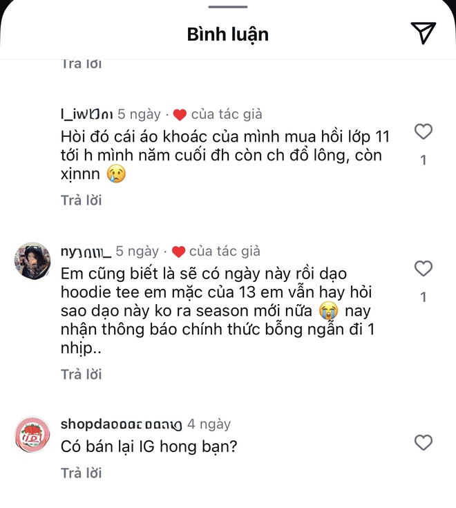 Thêm một local brand 9 năm tuổi từng được săn đón thông báo "khép lại hành trình" sau hơn 1 năm ngưng hoạt động - Ảnh 5.
