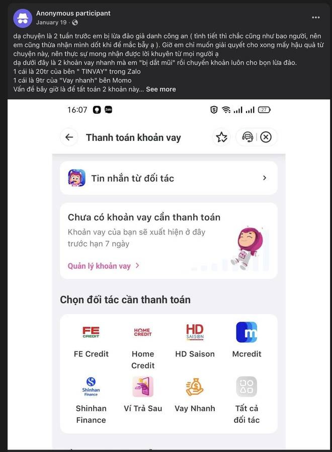 Suýt mất tiền vì "quà tri ân khách hàng", thoát bẫy lừa đảo nhờ cuộc gọi tổng đài - Ảnh 1.