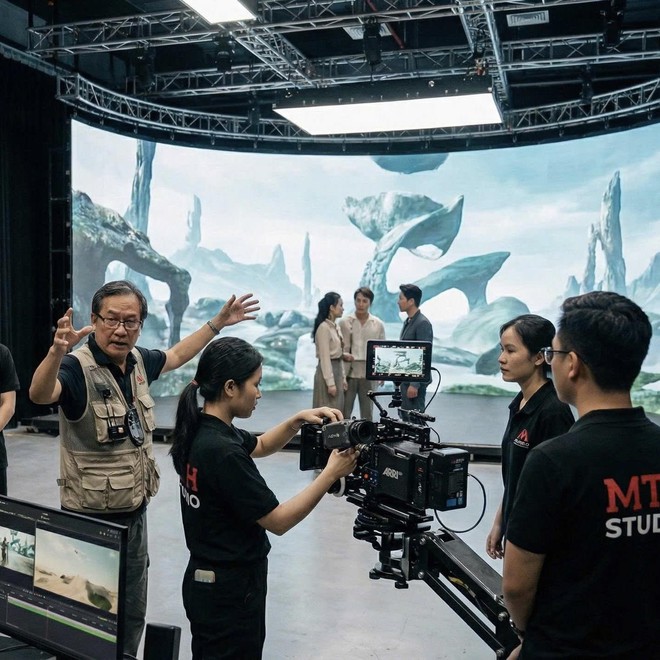 Nữ diễn viên nổi tiếng những năm 2000 mở Học viện đào tạo điện ảnh: Có phim trường ảo kết hợp cùng công nghệ AI - Ảnh 2.