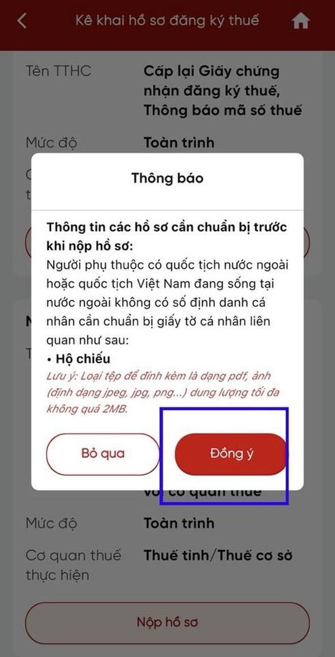 Cơ quan Thuế hướng dẫn chi tiết Cách đăng ký Người phụ thuộc để giảm trừ gia cảnh trên eTax Mobile - Ảnh 4.