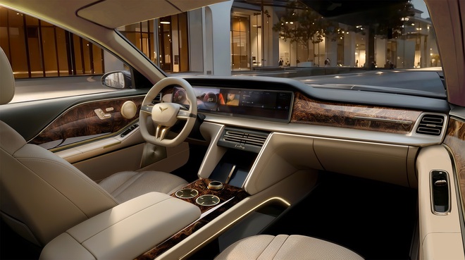 VinFast của ông Phạm Nhật Vượng bất ngờ ra mắt 2 mẫu xe điện hạng sang thuộc thương hiệu Lạc Hồng - Ảnh 13.