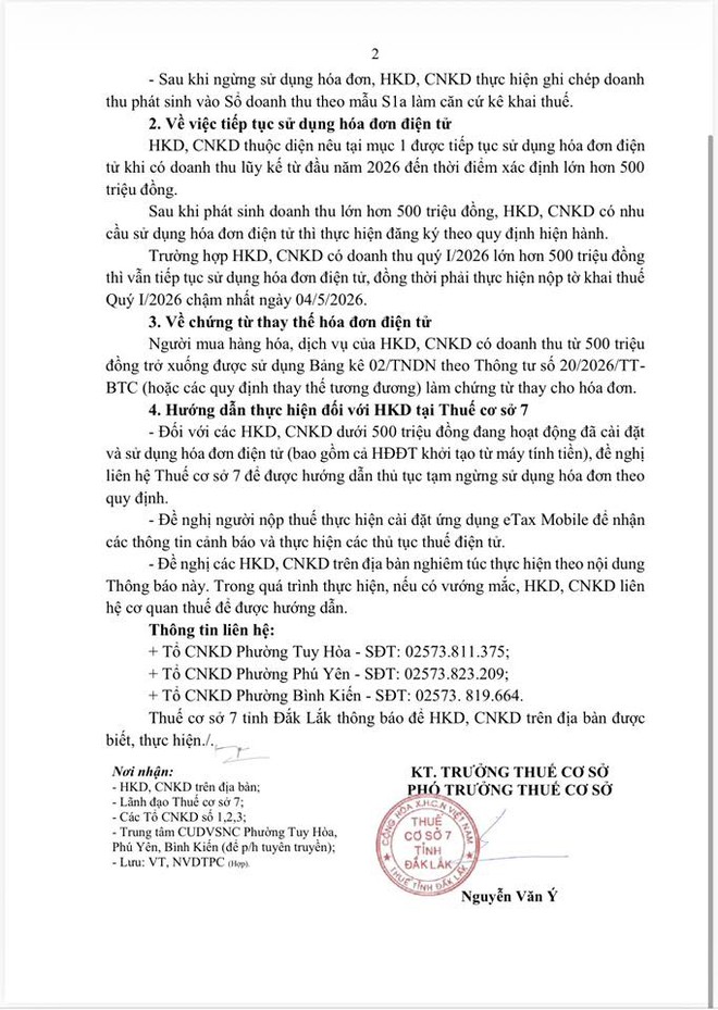 Hộ kinh doanh dưới 500 triệu đồng xuất hóa đơn điện tử bị xử phạt: Chuyên gia Thuế nói gì? - Ảnh 2.