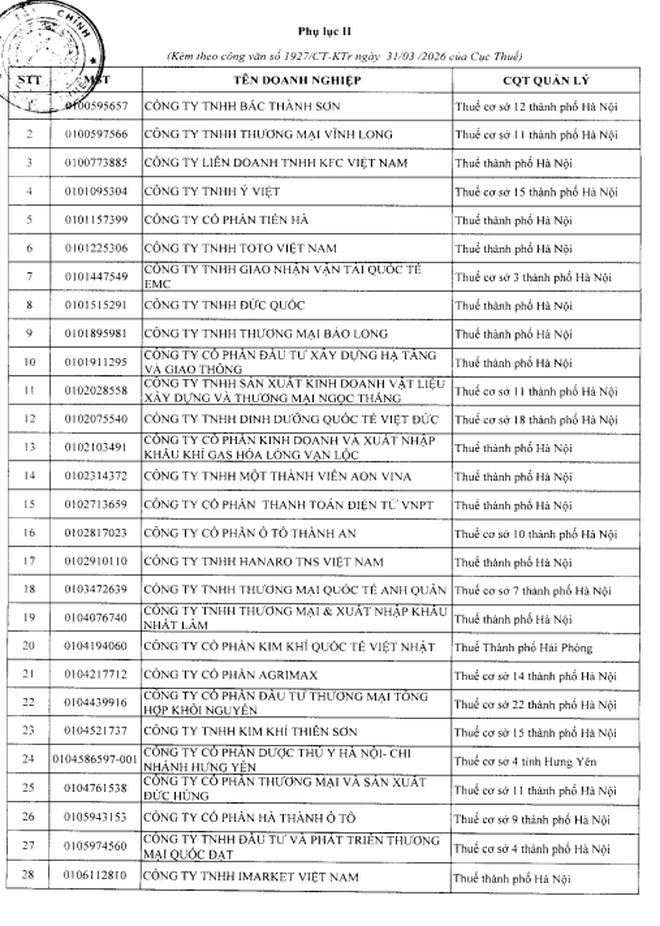Cục Thuế đưa một 'ông lớn' thực phẩm vào diện rà soát thuế - Ảnh 10.