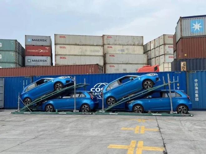 Phát hiện 'khung thép' đặc biệt giúp Trung Quốc đưa hơn 1.000 ôtô vượt đại dương mỗi chuyến - Ảnh 3.