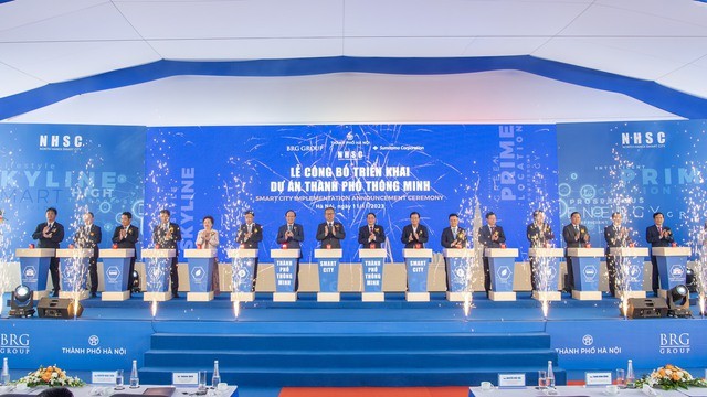 Chủ tịch Tập đoàn BRG Nguyễn Thị Nga: Dù dự kiến sẽ là chặng đường dài kéo dài nhiều năm nhưng siêu dự án 300ha ở Đông Anh sẽ là thành phố thông minh bậc nhất Đông Nam Á - Ảnh 1. Chủ tịch Tập đoàn BRG Nguyễn Thị Nga: Dù dự kiến sẽ là chặng đường dài kéo dài nhiều năm nhưng siêu dự án 300ha ở Đông Anh sẽ là thành phố thông minh bậc nhất Đông Nam Á - Ảnh 1.