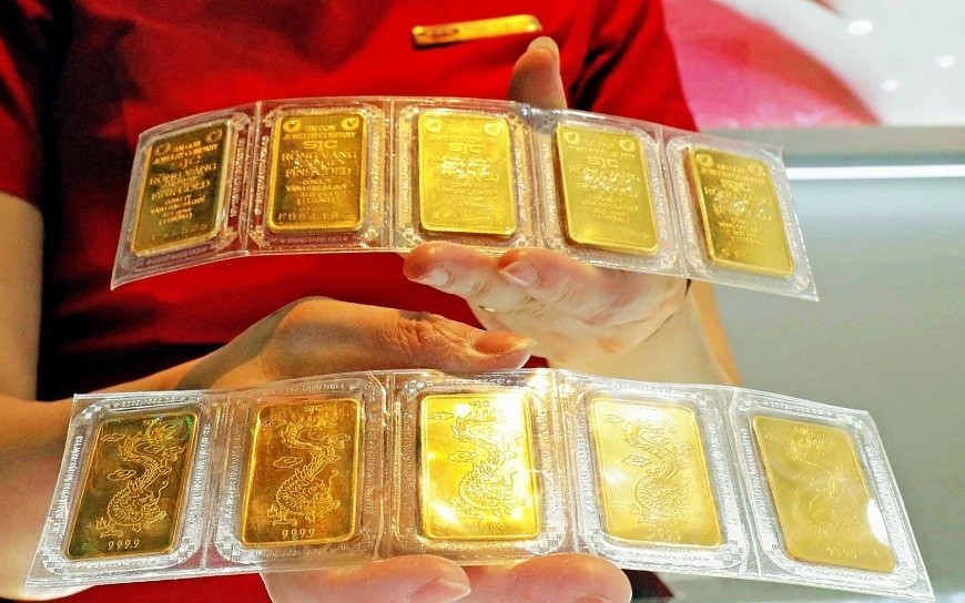 Giá vàng SJC ngày 12/3 tăng lên mức kỷ lục mới 82,5 triệu đồng/lượng- Ảnh 1. Giá vàng SJC ngày 12/3 tăng lên mức kỷ lục mới 82,5 triệu đồng/lượng- Ảnh 1.