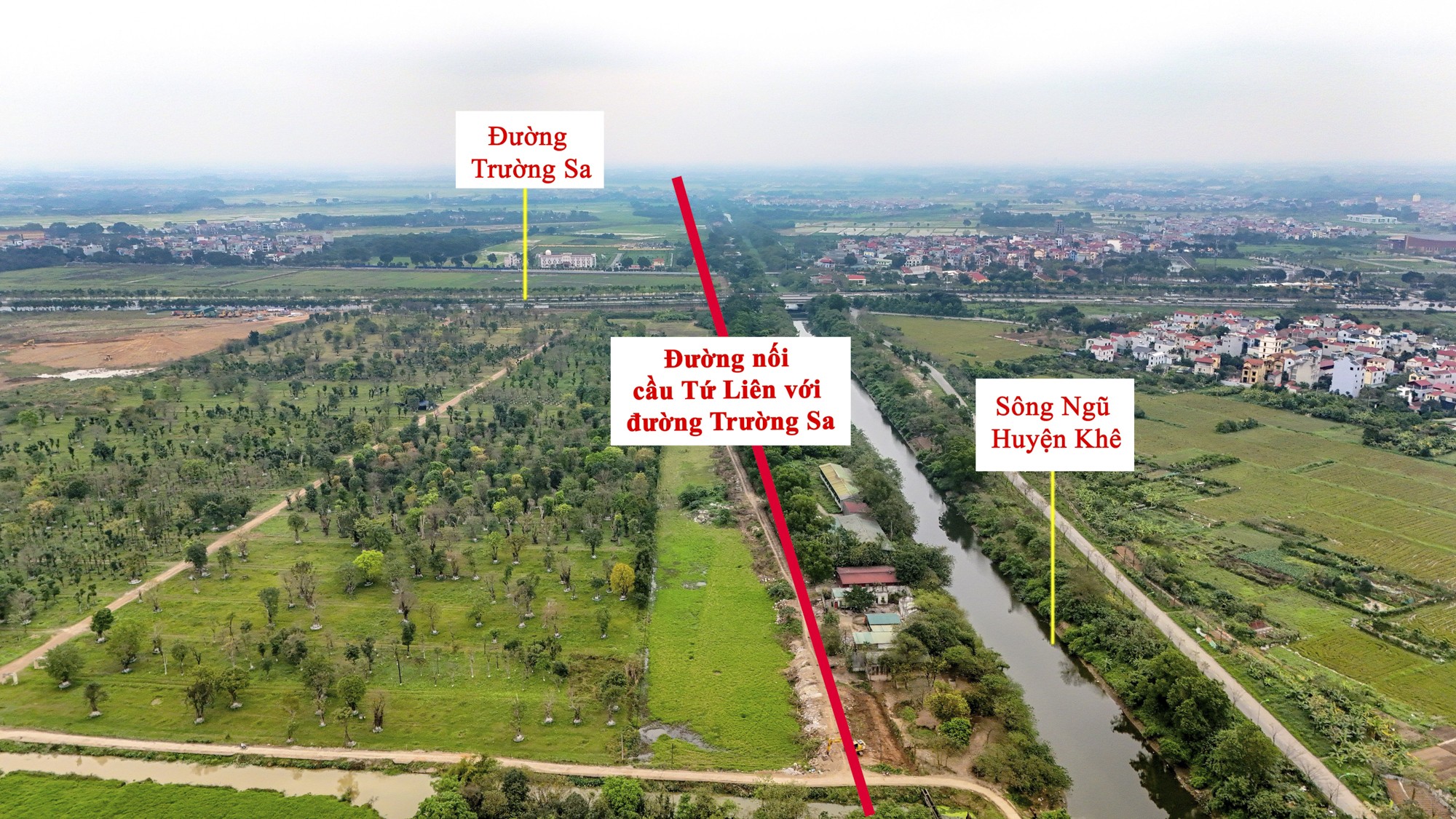 Khu vực sắp được xây cầu 20.000 tỷ, vượt qua 2 con sông lớn, đi qua đại dự án của Vinhomes ở Hà Nội- Ảnh 7. Khu vực sắp được xây cầu 20.000 tỷ, vượt qua 2 con sông lớn, đi qua đại dự án của Vinhomes ở Hà Nội- Ảnh 7.