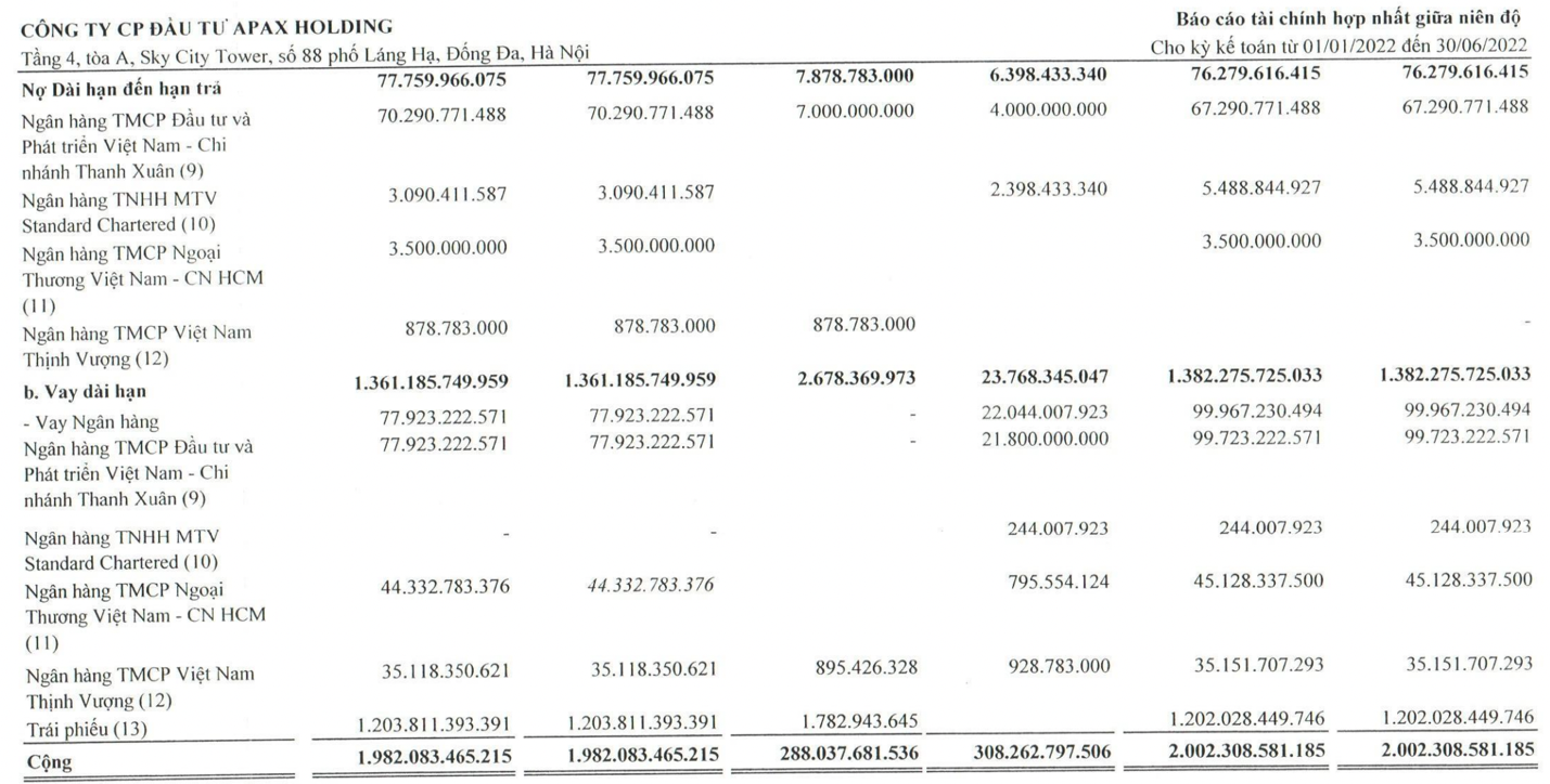 Ngoài nợ lương, nợ BHXH, bị phụ huynh đòi học phí…. Apax Holdings của Shark Thuỷ còn nợ hàng trăm tỷ tại ngân hàng - Ảnh 2.