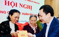 Ông Vũ Văn Tiến chuẩn bị tiếp xúc cử tri tại đơn vị bầu cử số 6, Tp.Hải Phòng