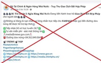 Xuất hiện trang Facebook mạo danh Bộ Tài chính nhằm lừa đảo chiếm đoạt tài sản