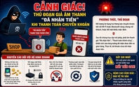 Xuất hiện chiêu lừa mới nhắm vào chủ cửa hàng dùng loa thông báo chuyển khoản