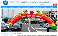 CT3 nhận án phạt vì chậm công bố thông tin