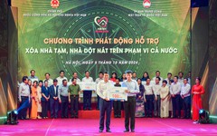 BIDV ủng hộ 100 tỷ đồng chung tay xóa nhà tạm, nhà dột nát