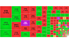 Chứng khoán ngày 11/11: HPG giúp VN-Index bảo toàn mốc 1.250 điểm