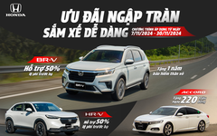 Bảng giá xe ô tô Honda Việt Nam tháng 11/2024: Giảm giá mạnh xe nhập khẩu