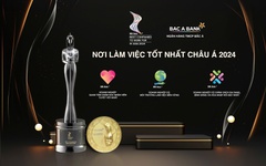 Với chính sách nhân sự 'Vì con người', BAC A BANK tiếp tục được vinh danh là 'Nơi làm việc tốt nhất châu Á 2024'