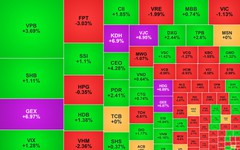 Chứng khoán ngày 15/10: VJC tím trần phiên thứ 3, VN-Index giảm do áp lực chốt lời