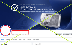 Cảnh báo thủ đoạn giả mạo fanpage của các công ty, tập đoàn vàng bạc, đá quý để lừa đảo