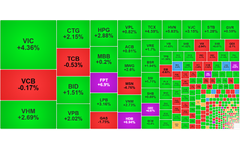 Chứng khoán ngày 21/10: Khối ngoại mua ròng hơn 2.400 tỷ đồng, VN-Index hồi phục mạnh