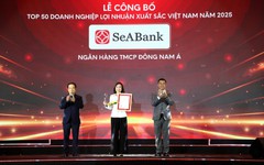 SeABank lần thứ 6 được vinh danh trong Top 50 doanh nghiệp có lợi nhuận xuất sắc nhất Việt Nam năm 2025