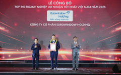 Eurowindow Holding: Nhà phát triển bất động sản uy tín được vinh danh Top 500 doanh nghiệp lợi nhuận tốt nhất Việt Nam