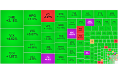 Chứng khoán ngày 12/11: VN-Index bứt phá vượt mốc 1.630 điểm