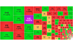 Chứng khoán ngày 20/11: VJC tím trần, VN-Index lấy lại sắc xanh