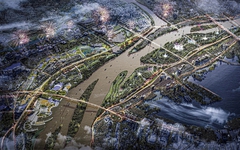 Quá khủng: Dự án đại lộ ven sông Hồng có vốn đầu tư 855.000 tỷ đồng, metro đi ngầm dọc bờ sông và có chung cư cao tầng

