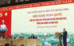 Toàn văn phát biểu của Tổng Bí thư Tô Lâm tại Hội nghị toàn quốc tổng kết công tác Tuyên giáo và Dân vận của Đảng năm 2025