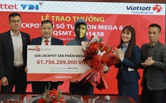 Lướt Facebook thấy Jackpot lên cao, người đàn ông thử vận may và trúng hơn 61 tỷ đồng