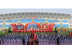 Hôm nay, Việt Nam chính thức có thêm sân vận động hơn 500 tỷ đồng, 22.000 chỗ ngồi lớn nhất miền núi phía Bắc