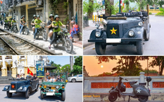 Doanh nghiệp nào quản lý đội xe cũ hoán cải chở khách du lịch trong phố Hà Nội?