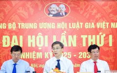 Đại hội Đảng bộ Trung ương Hội Luật gia Việt Nam lần thứ I thành công tốt đẹp