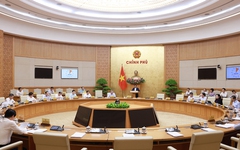 Thủ tướng chủ trì phiên họp Chính phủ chuyên đề pháp luật tháng 7