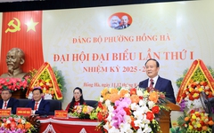Một phường mới thành lập nhận nhiệm vụ quan trọng, mục tiêu phát triển sông Hồng thành "biểu tượng phát triển mới của Thủ đô"