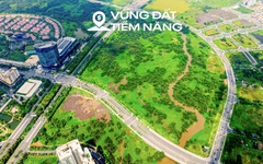 Toàn cảnh khu đất sắp xây Trung tâm hành chính TP.HCM mới, nằm giữa 3 trục đường lớn, cách trung tâm phường Sài Gòn 3 km