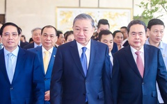 Tổng Bí thư Tô Lâm dự lễ khai mạc trọng thể Triển lãm thành tựu đất nước