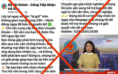 Cảnh báo giả mạo Facebook Bộ Tài chính để lừa đảo